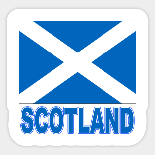 The Pride of Scotland - Scottish National Flag Sticker